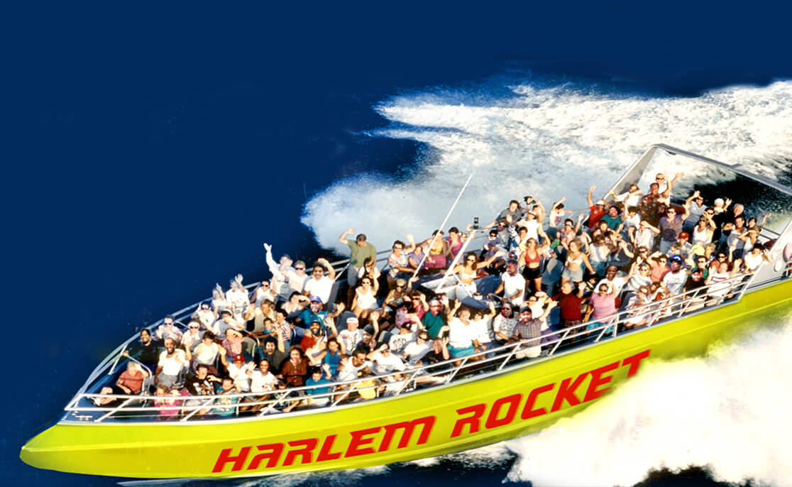 Harlem Rocket Boat